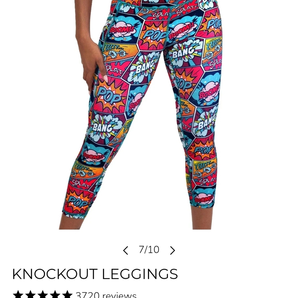 Constantly Varied Gear Vibrant Comic Leggings
